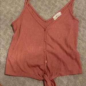 Urban outfitters knotted tank